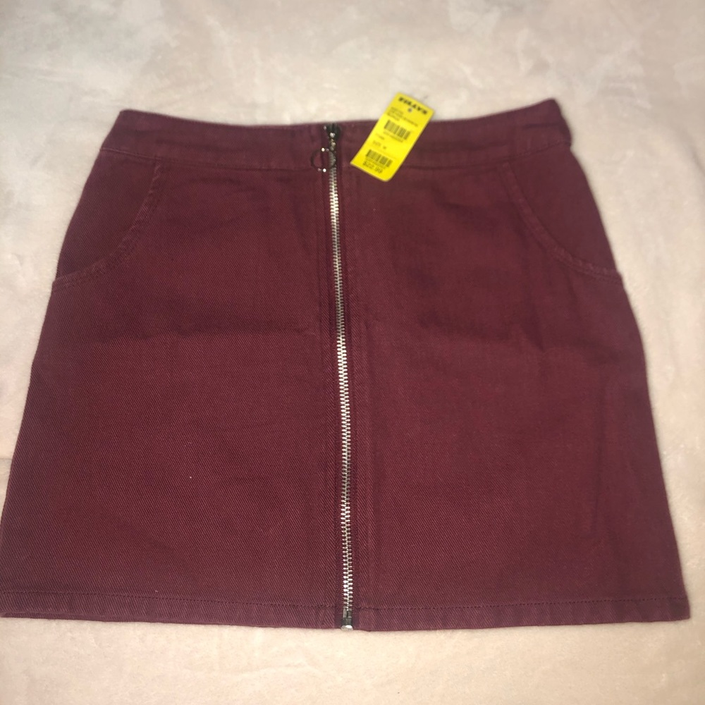 Tillys Skirts | White Fawn Mini Skirt